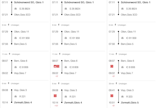 Geld zurück - mit unserer Fahrplankomponente